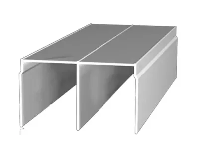 Верхняя направляющая для шкаф купе